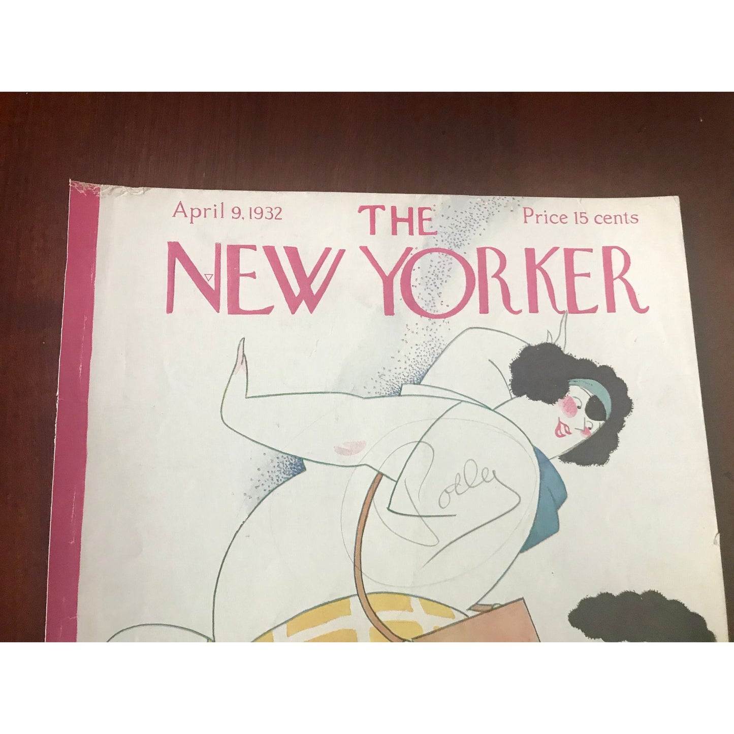 Rare - April 9, 1932 - The NEW YORKER Magazine original cover - please read description