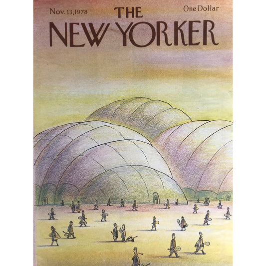 NEW YORKER Magazine cover - November 13, 1978