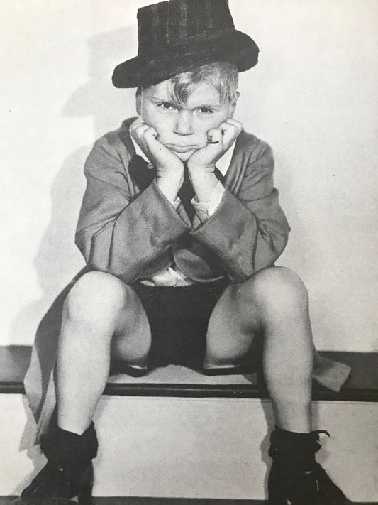 Vintage Jackie Cooper - 12x10 Inch Ready to Frame Classic Movie Star Book Page Print