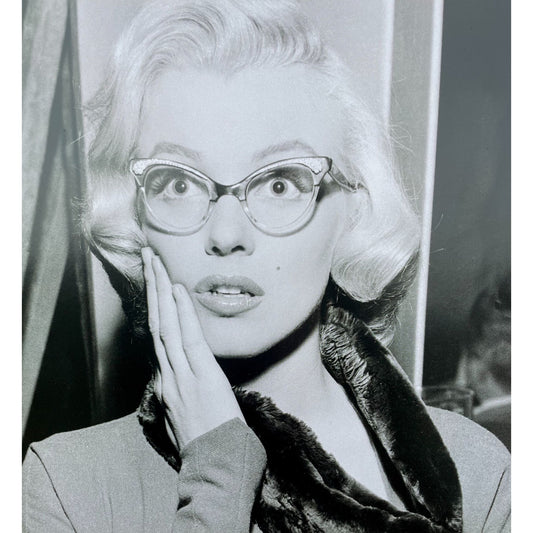 Marilyn Monroe - 10" x 10" print from a vintage book