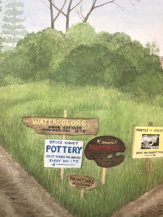 RARE May 5, 1986 - The NEW YORKER Magazine vintage original cover - pottery, ,watercolor, art signs