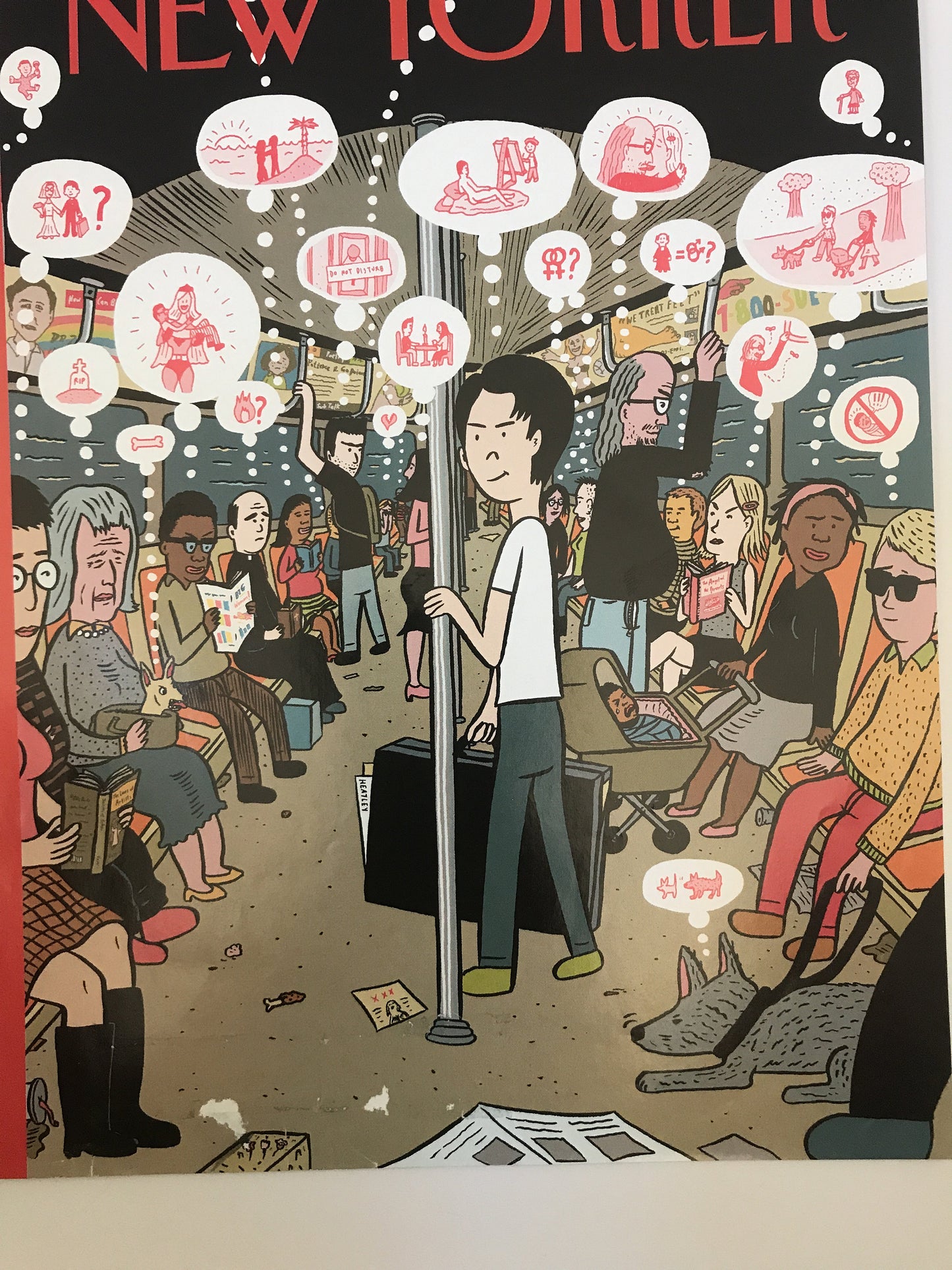 February 12, 2007 - The NEW YORKER - peoples' thoughts on the subway