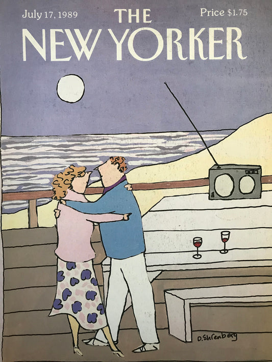 July 17, 1989 - The New Yorker Magazine - cruise, boat - Cover only