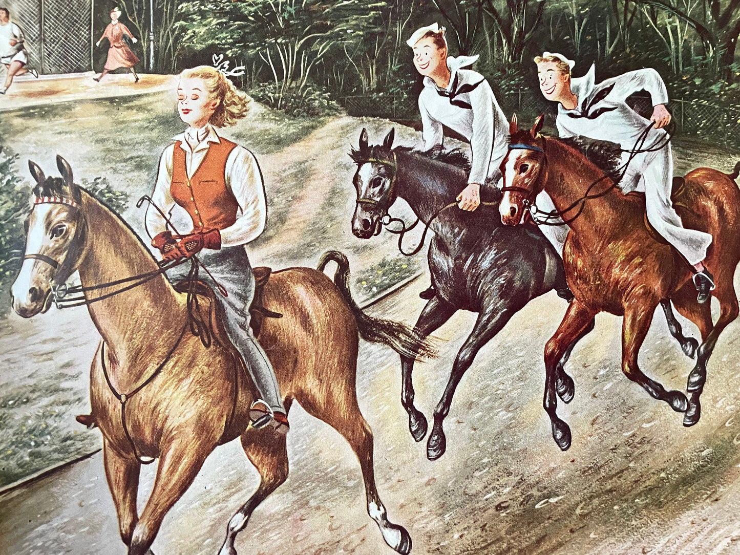 RARE - Saturday Evening Post - Original Cover - July 10, 1948