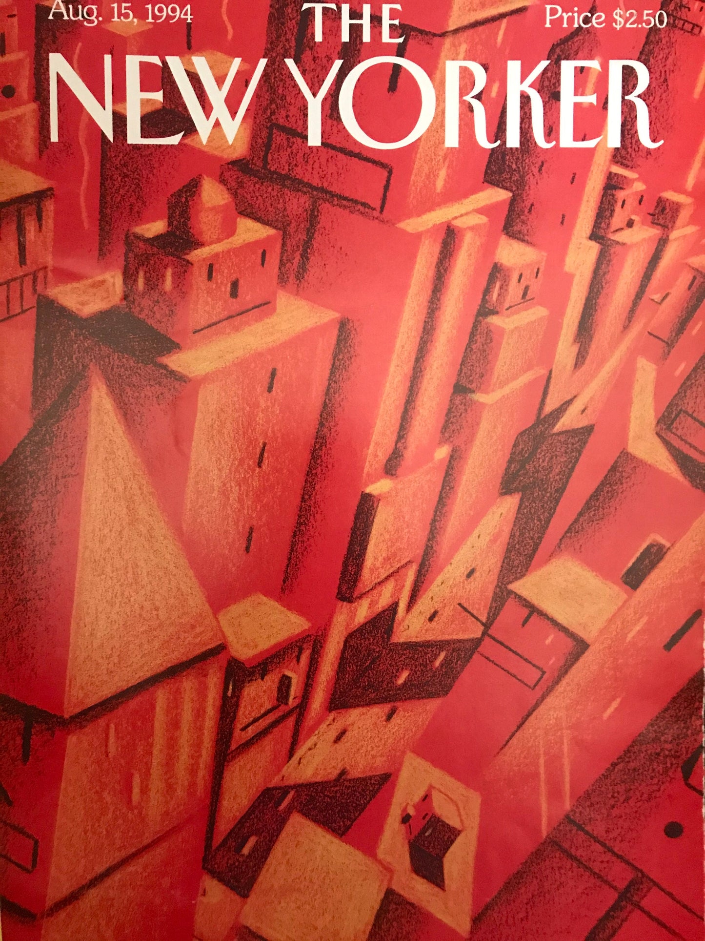 The NEW YORKER cover only - August 15, 1994