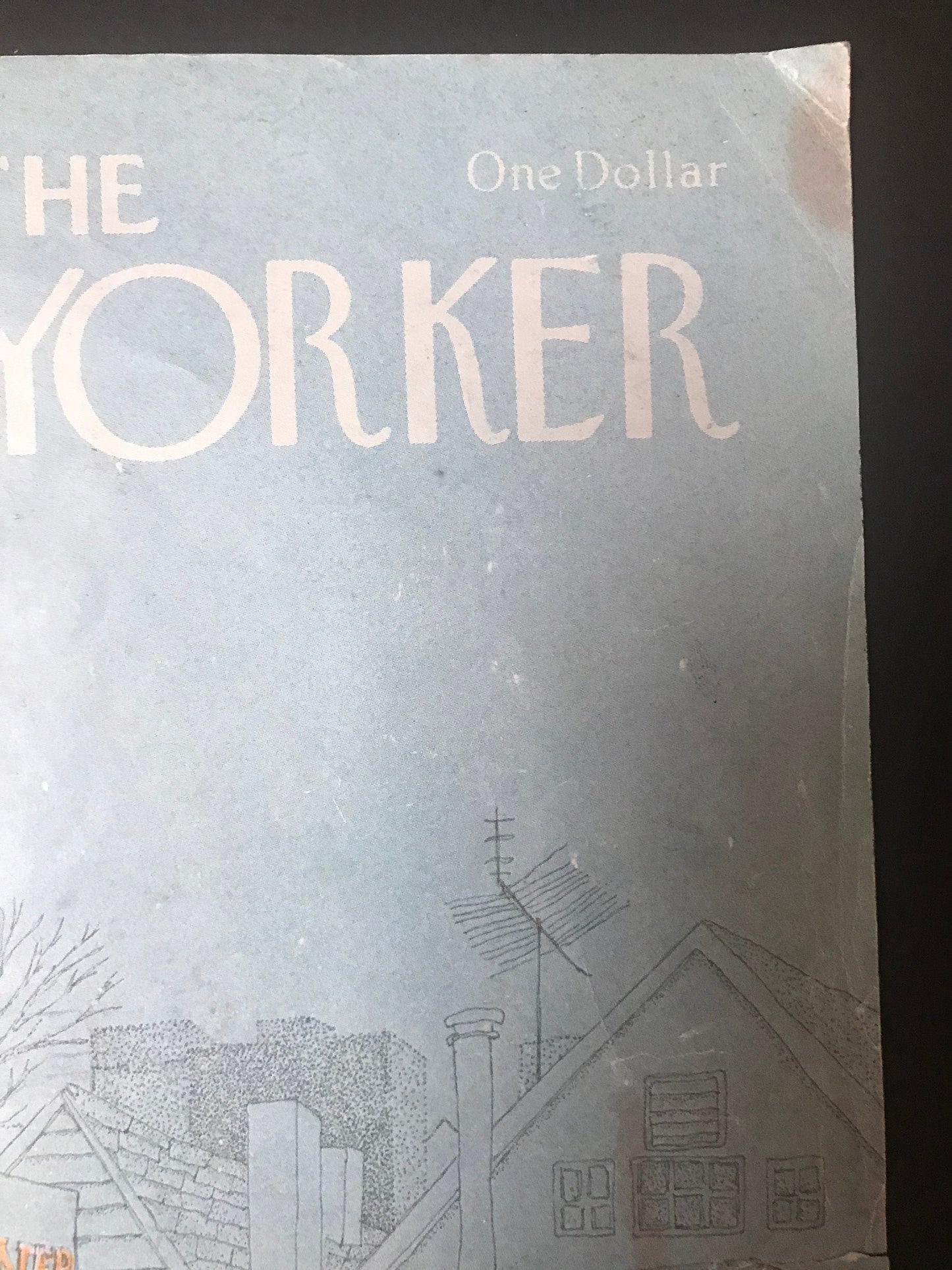 November 19, 1979 - The NEW YORKER - cover only - Diner