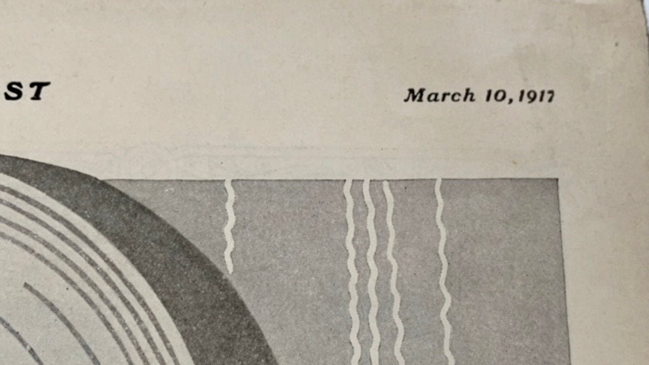 1917 Original Alexander Brothers Philadelphia full page leather advertisement from a 1917 issue of The Saturday Evening Post