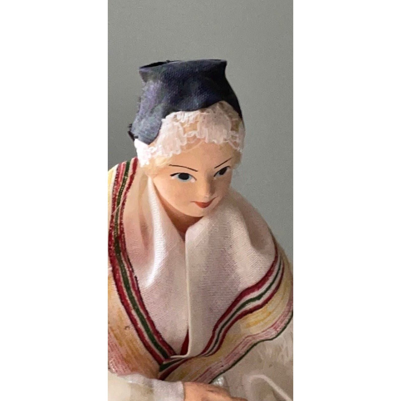 Rare vintage Suomalainen Kansallispuku doll figurine Handmade in Finland