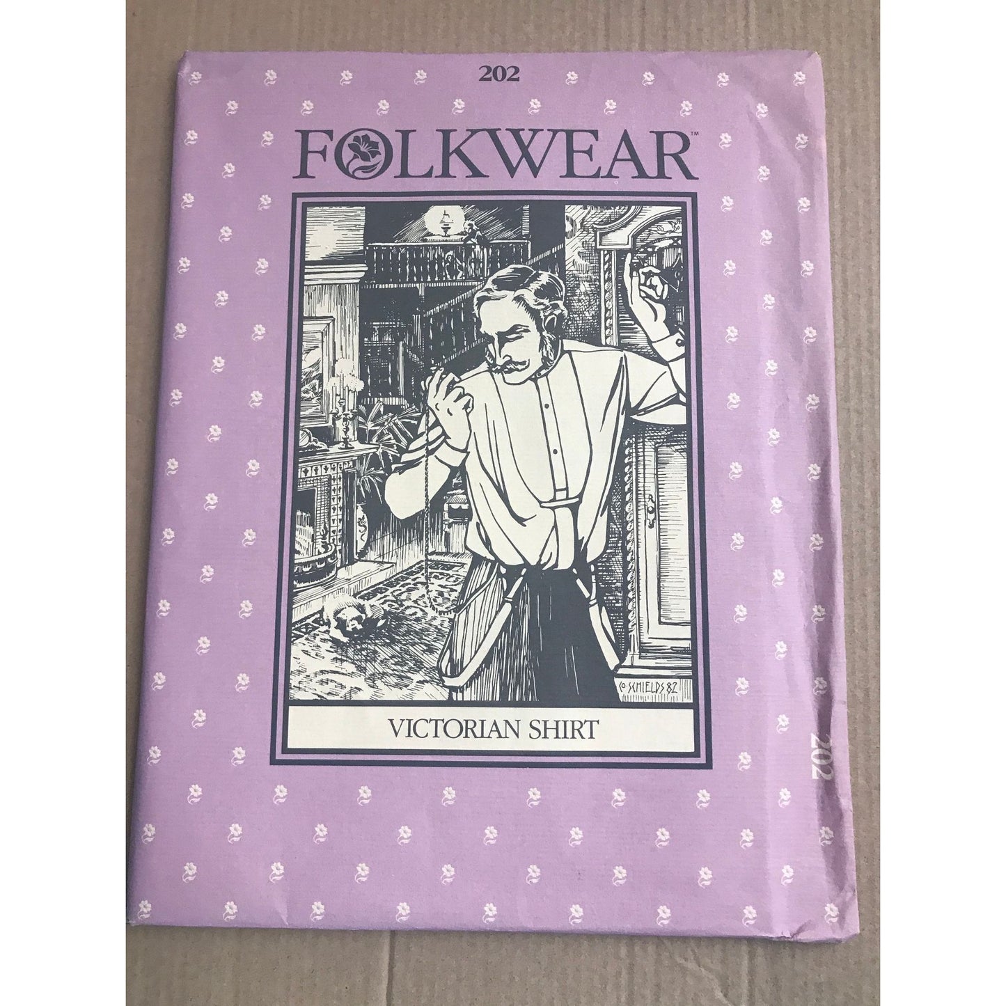 Folkwear sewing pattern #202 - uncut - Victorian Shirt