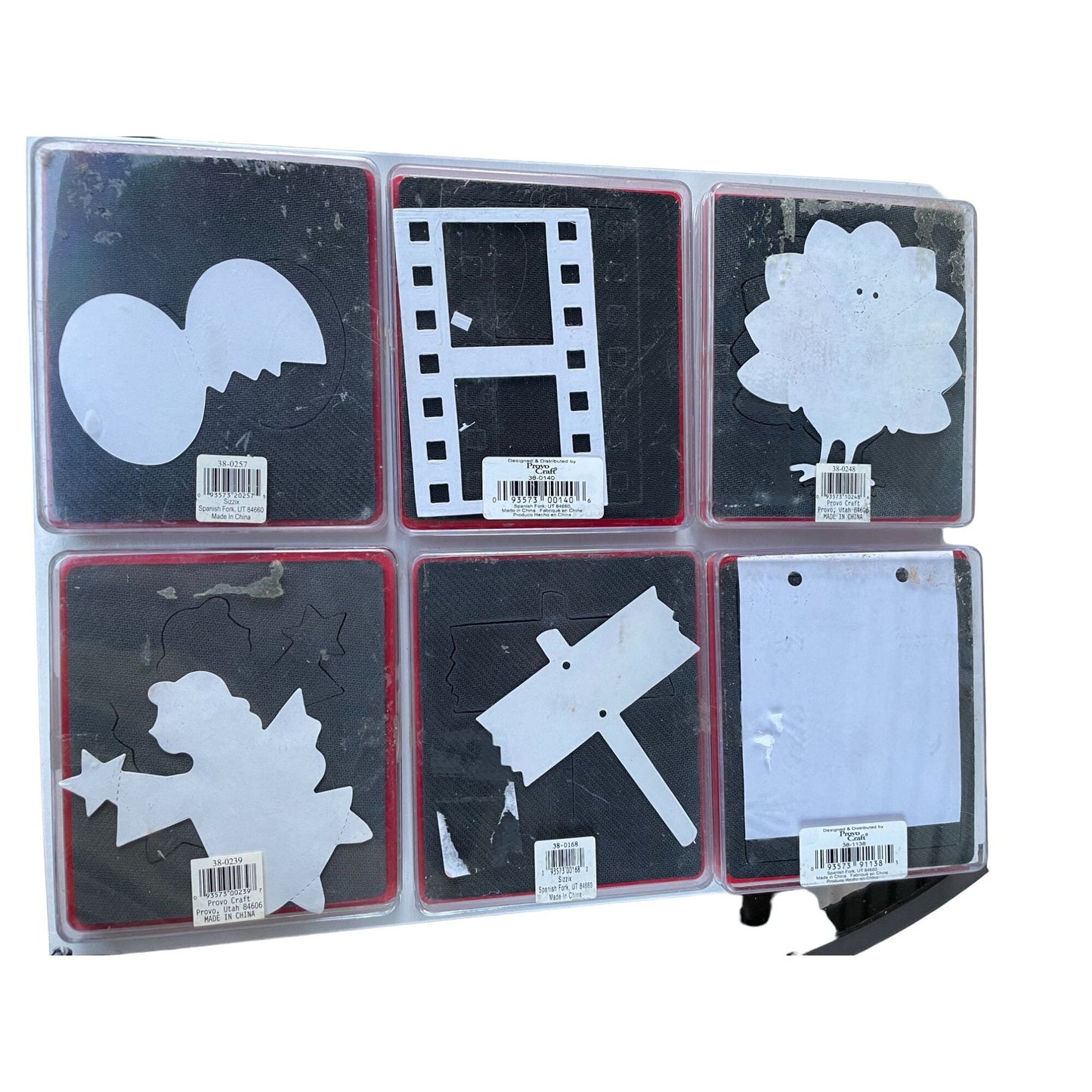 Sizzix Die Cutters - your choice - cracked egg, turkey, filmstrip, album cover, wood sign, angel