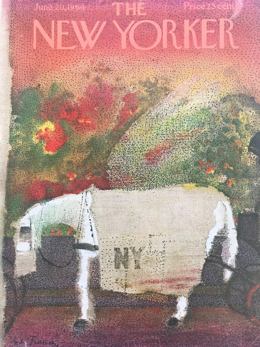 NEW YORKER Magazine cover - September 20, 1964