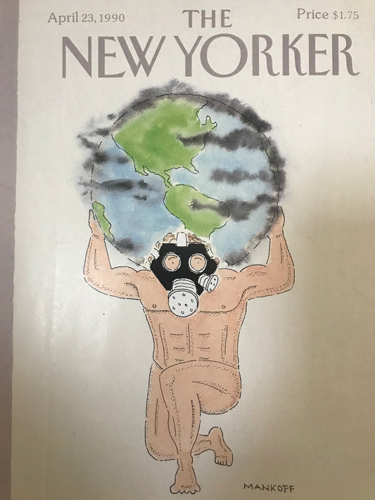 The NEW YORKER magazine cover only - April 23, 1990