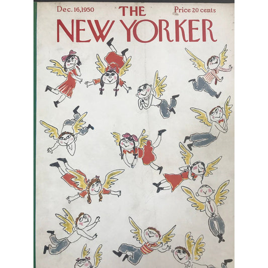 RARE - The NEW YORKER Magazine cover only  -  December 6, 1950