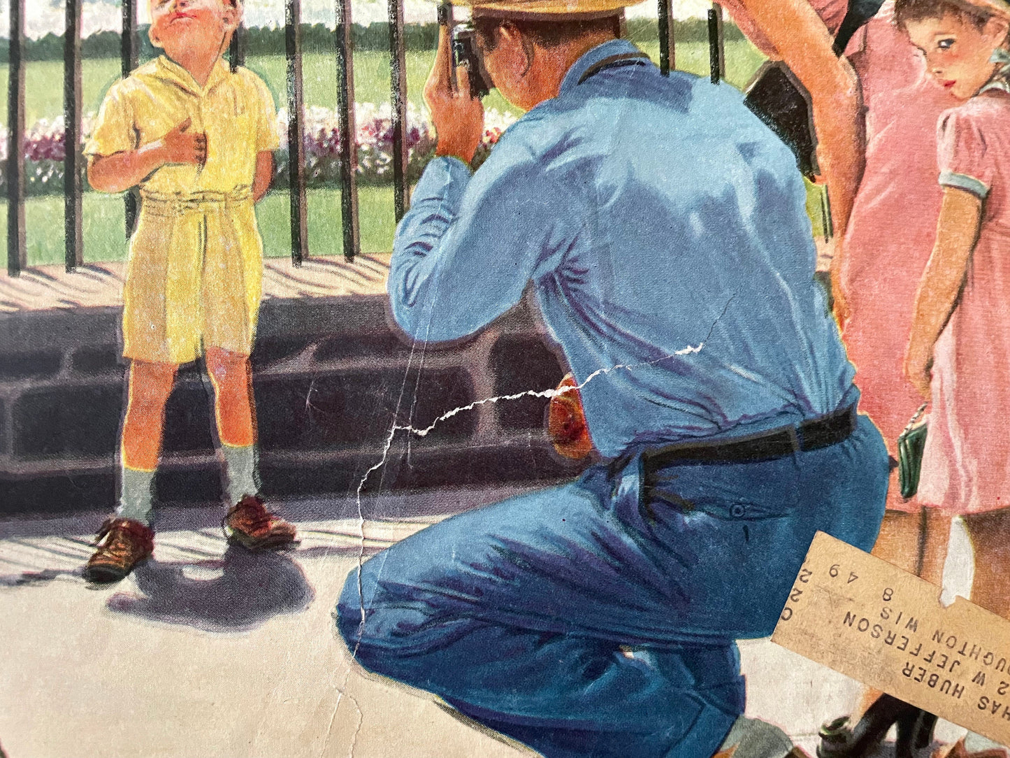 RARE - Saturday Evening Post - Original Cover - September 25, 1948