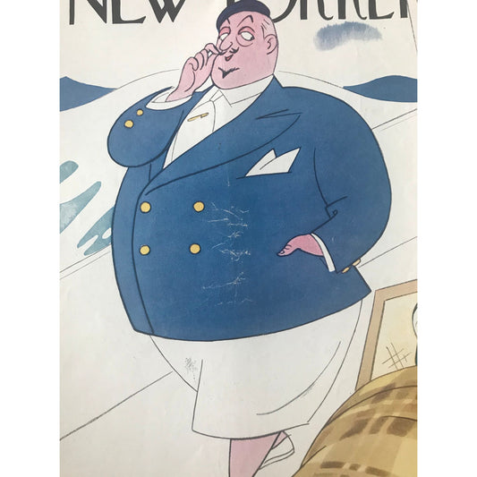 Rare - July 16, 1932 - The NEW YORKER Magazine original cover by Rea Irvin - please read description