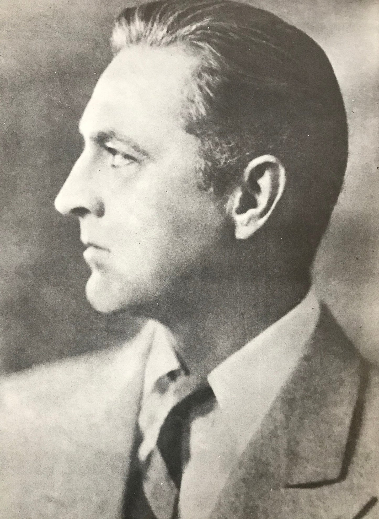 Vintage picture of young John Barrymore from vintage book - 9" x 12" - ready to frame or paper ephemera, scrapbook supplies, collage