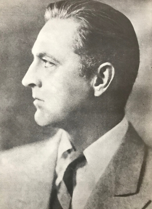 Vintage picture of young John Barrymore from vintage book - 9" x 12" - ready to frame or paper ephemera, scrapbook supplies, collage