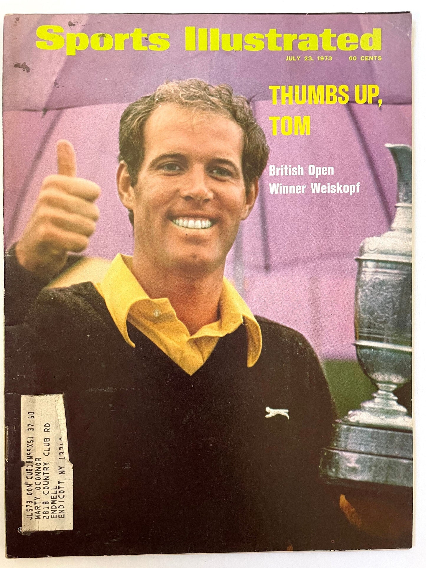 Sports Illustrated Complete Magazine - July 23, 1979 - golf, British Open, Tom Weiskopf