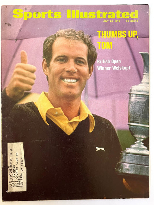 Sports Illustrated Complete Magazine - July 23, 1979 - golf, British Open, Tom Weiskopf