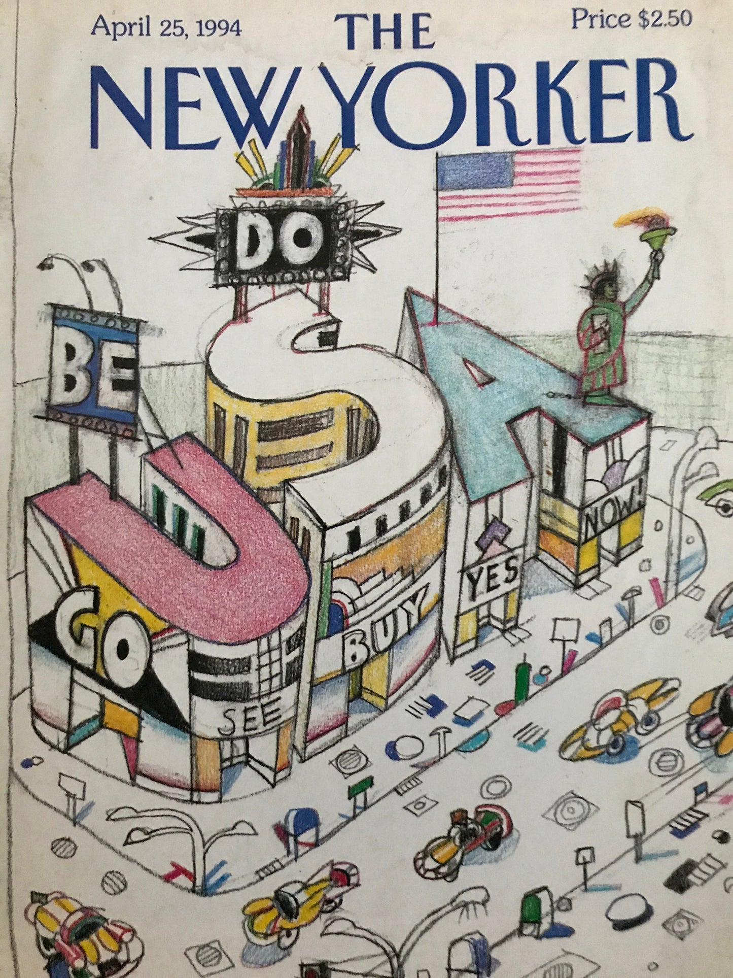 April 25, 1994 - The NEW YORKER Magazine original cover