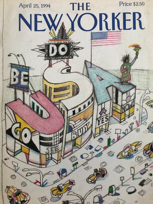 April 25, 1994 - The NEW YORKER Magazine original cover