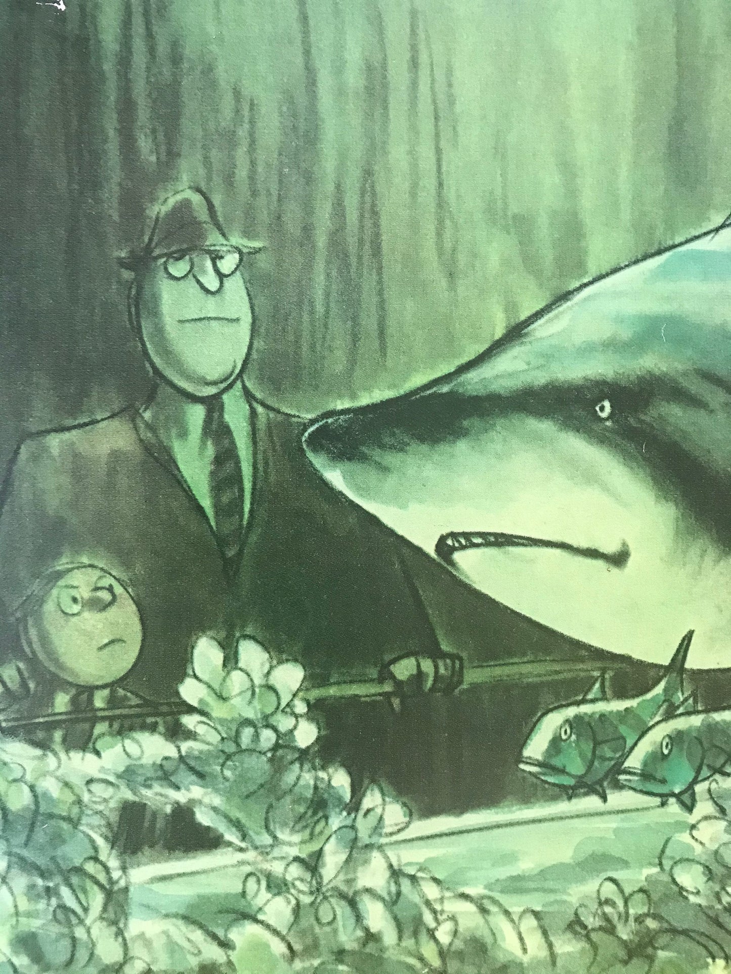 January 18, 1969 - The NEW YORKER Magazine original cover - shark