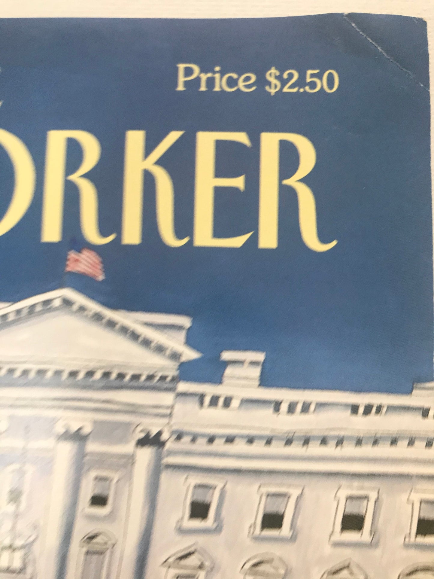 Rare - May 30, 1994 - The NEW YORKER Magazine original cover - Bill Clinton, Hillary Clinton White House - please read description