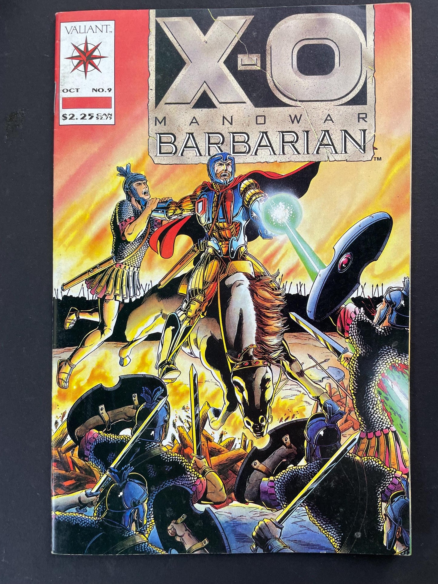 X-O Manowar #9 Comic Book (2021) Valiant Comics | Dennis Hopeless & Emilio Laiso | Sci-Fi Superhero Series | Modern Collectible