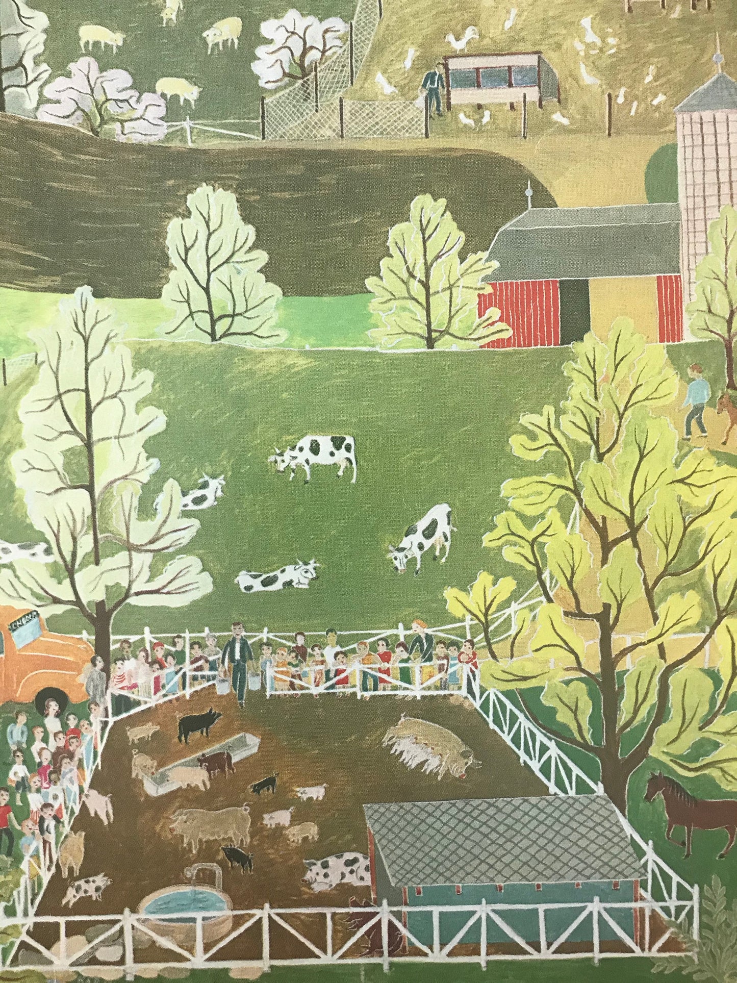 Rare - April 29, 1961 - The NEW YORKER Magazine original cover - farm