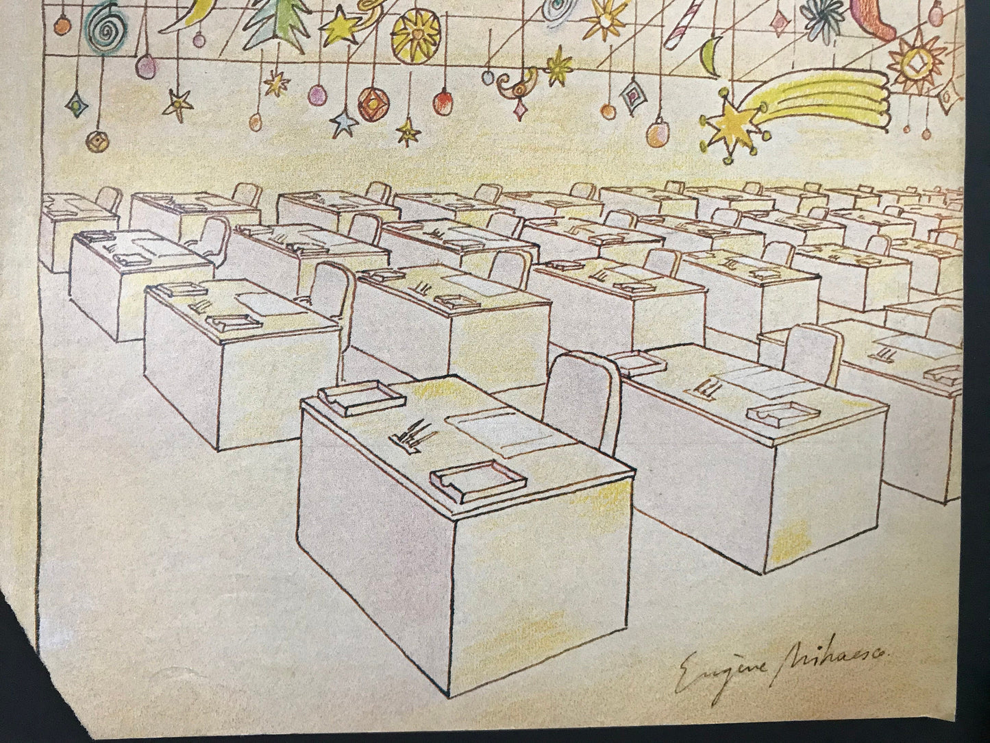December 17, 1979 - The NEW YORKER Magazine original cover - Christmas, holidays, office Christmas