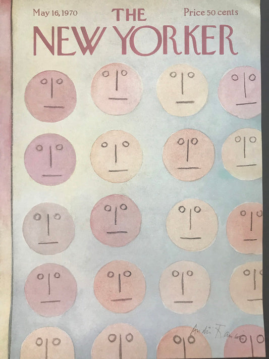 May 16, 1970 - The NEW YORKER Magazine original cover