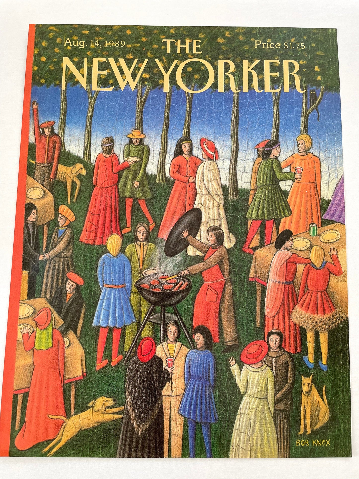 NEW YORKER Magazine cover - August 14, 1989