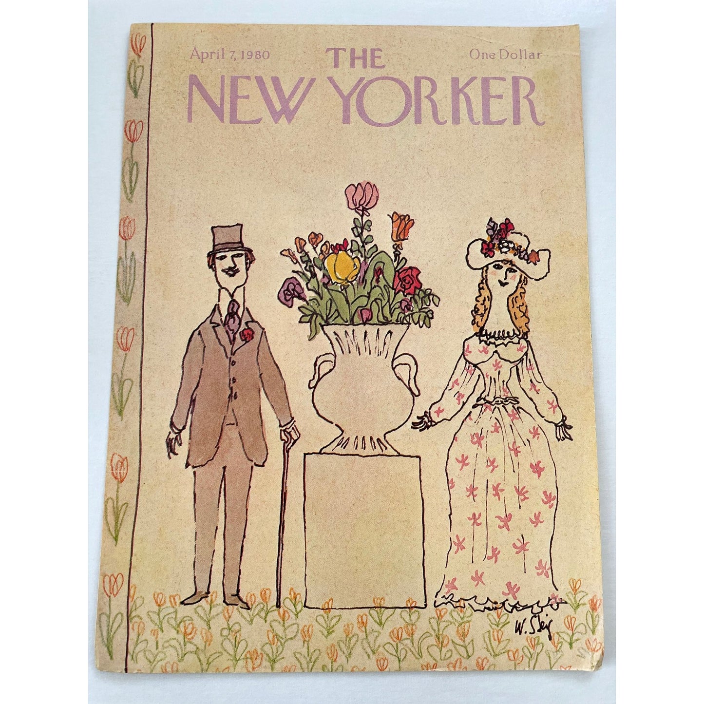 April 7, 1980 - The NEW YORKER Magazine original cover - William Steig