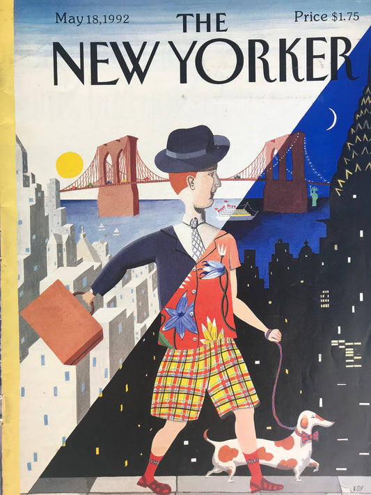 NEW YORKER Magazine cover - May 18, 1992