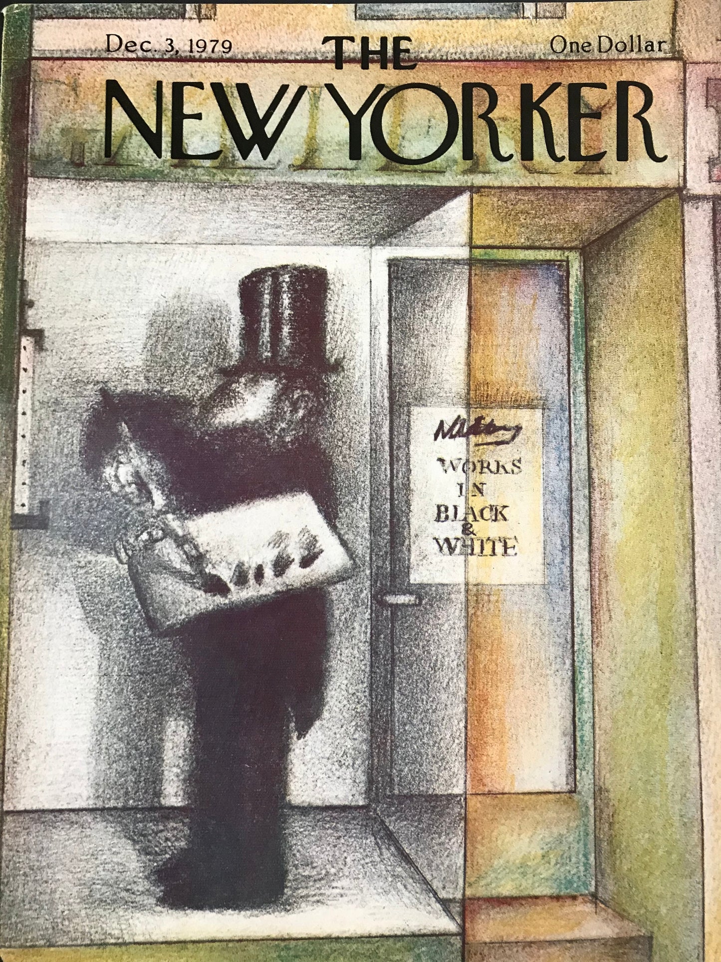 NEW YORKER Magazine cover - December 3, 1979 - artist