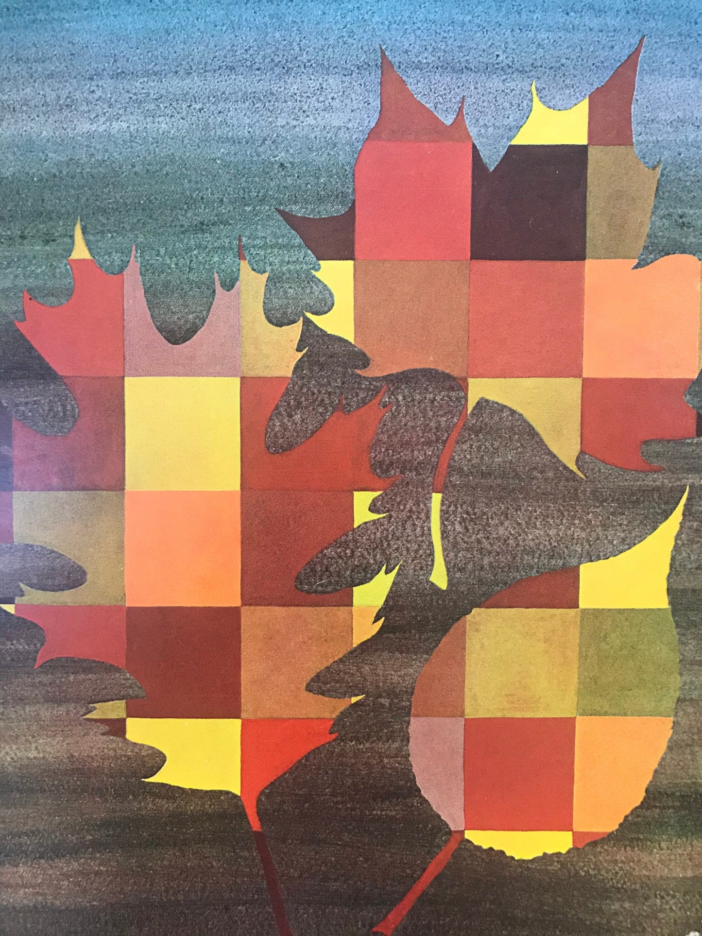 October 11, 1969 - The NEW YORKER Magazine original cover - leaves