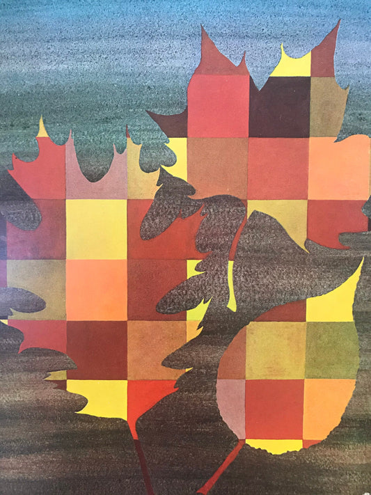 October 11, 1969 - The NEW YORKER Magazine original cover - leaves