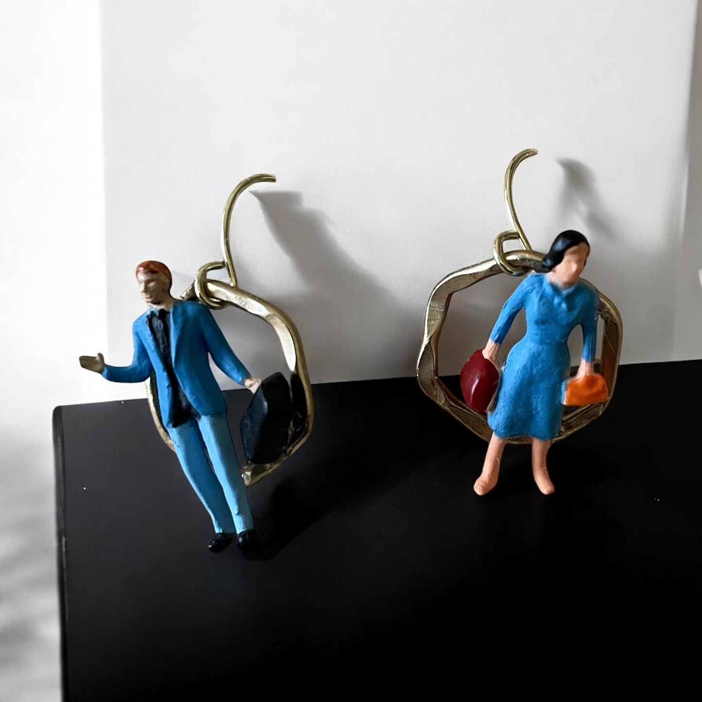 Little people dangle earrings