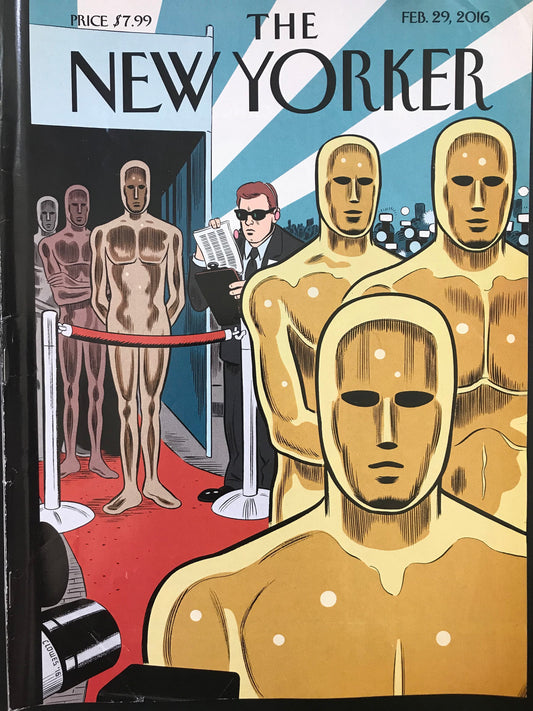 February 29, 2016  - Your choice: cover only OR complete issue  of The New Yorker Magazine