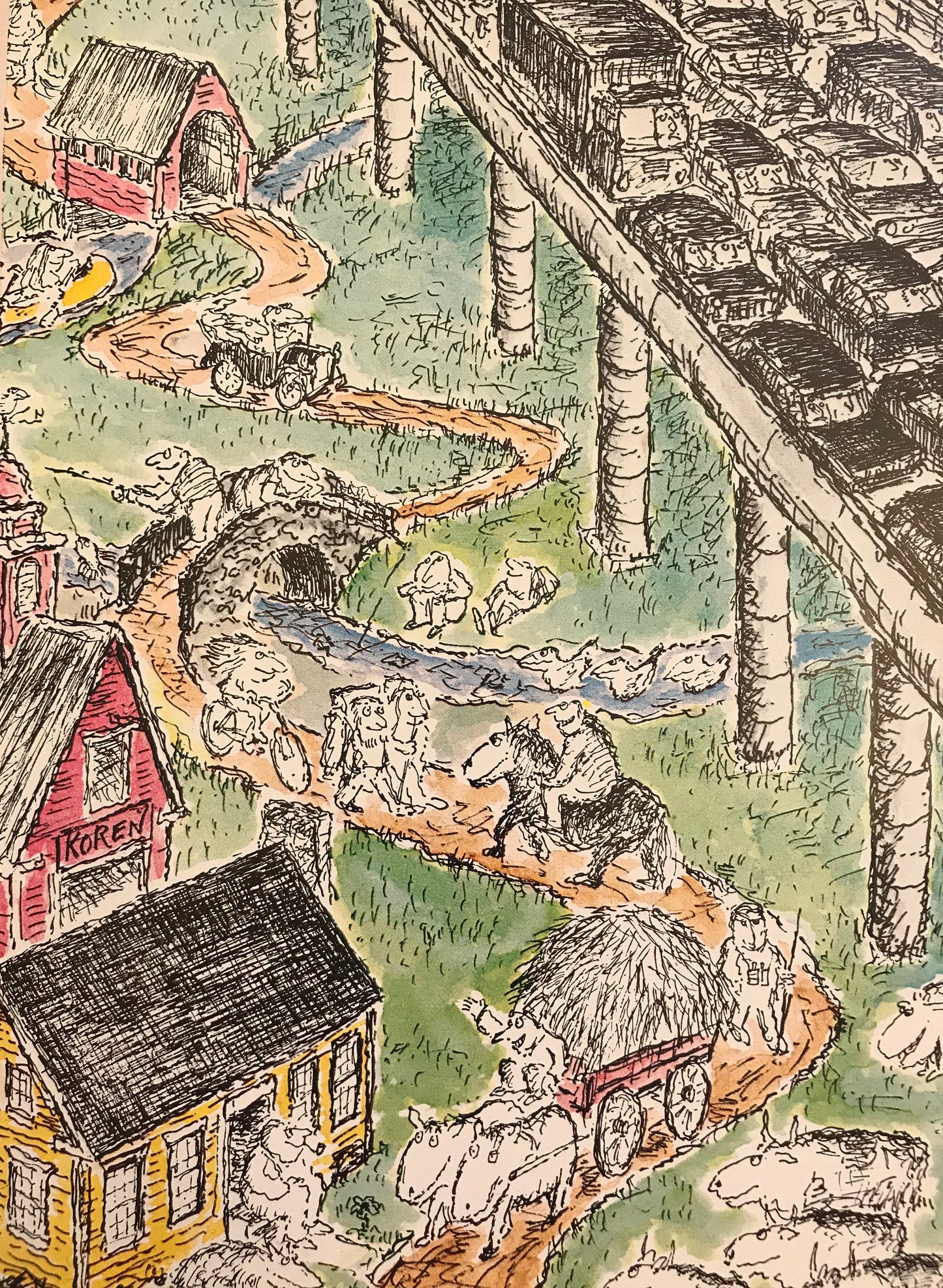 August 12, 1972 - The NEW YORKER Magazine original cover