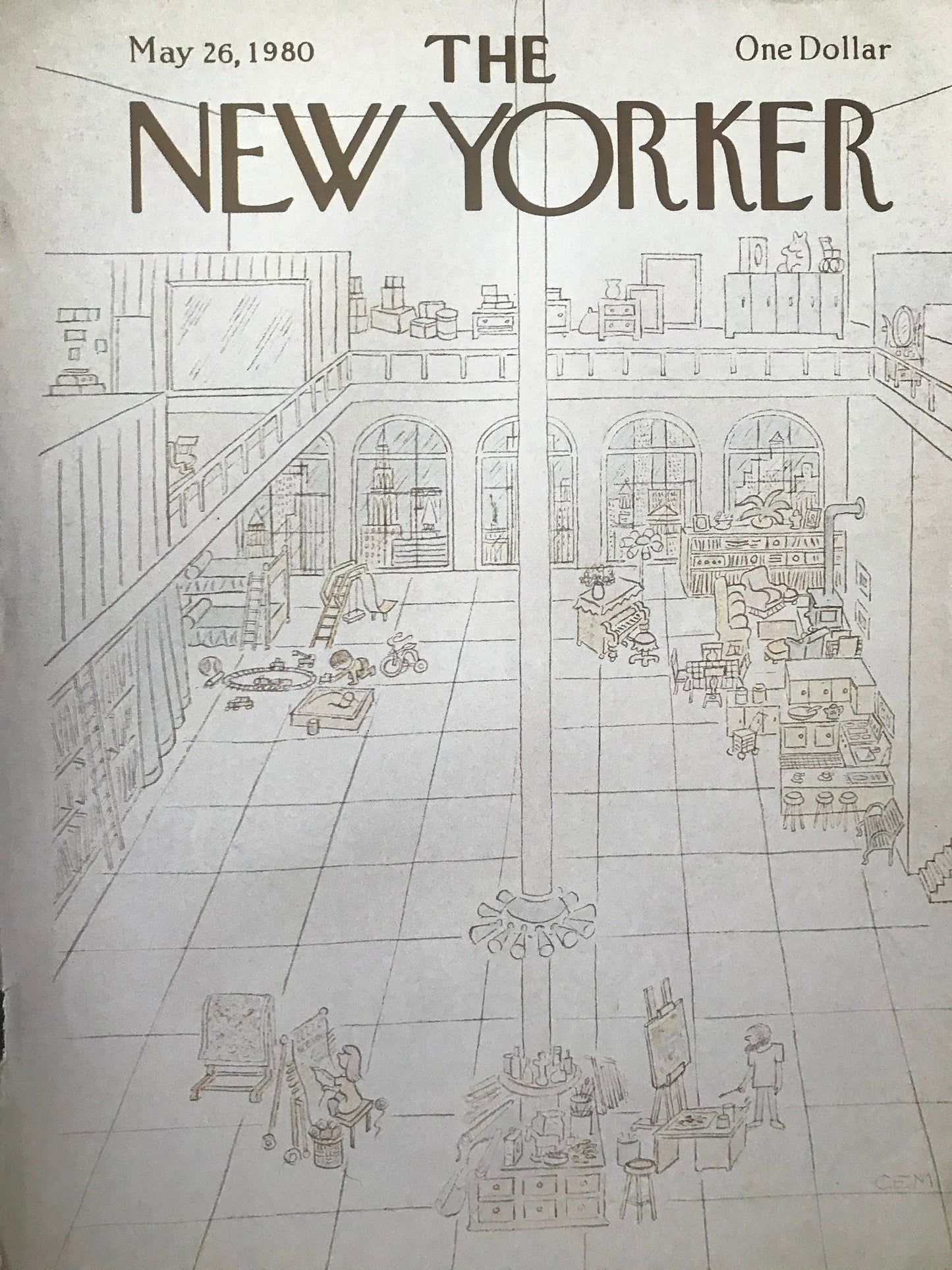 May 26, 1980 - The NEW YORKER Magazine original cover