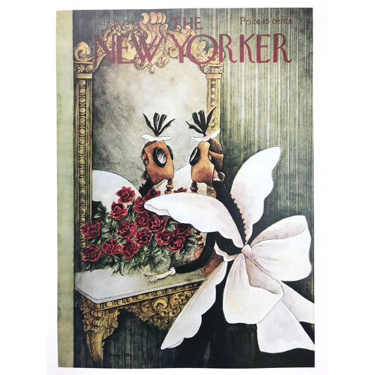 July 18, 1942 - Vintage book page print of a NEW YORKER Magazine cover - by Mary Petty