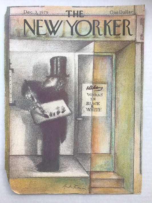 December 3, 1979 - The NEW YORKER Magazine original cover