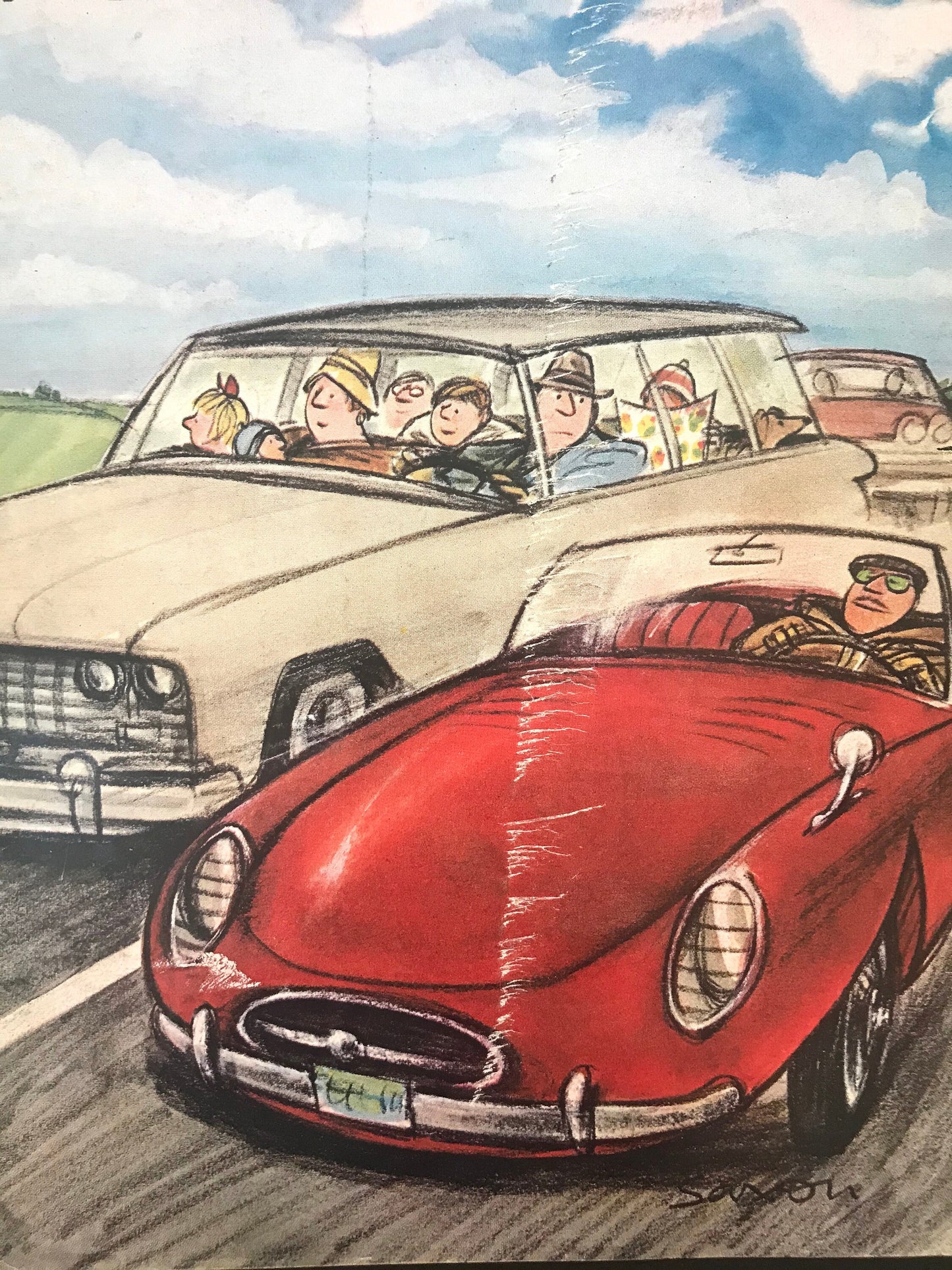 RARE - April 16, 1966 - The NEW YORKER Magazine original cover