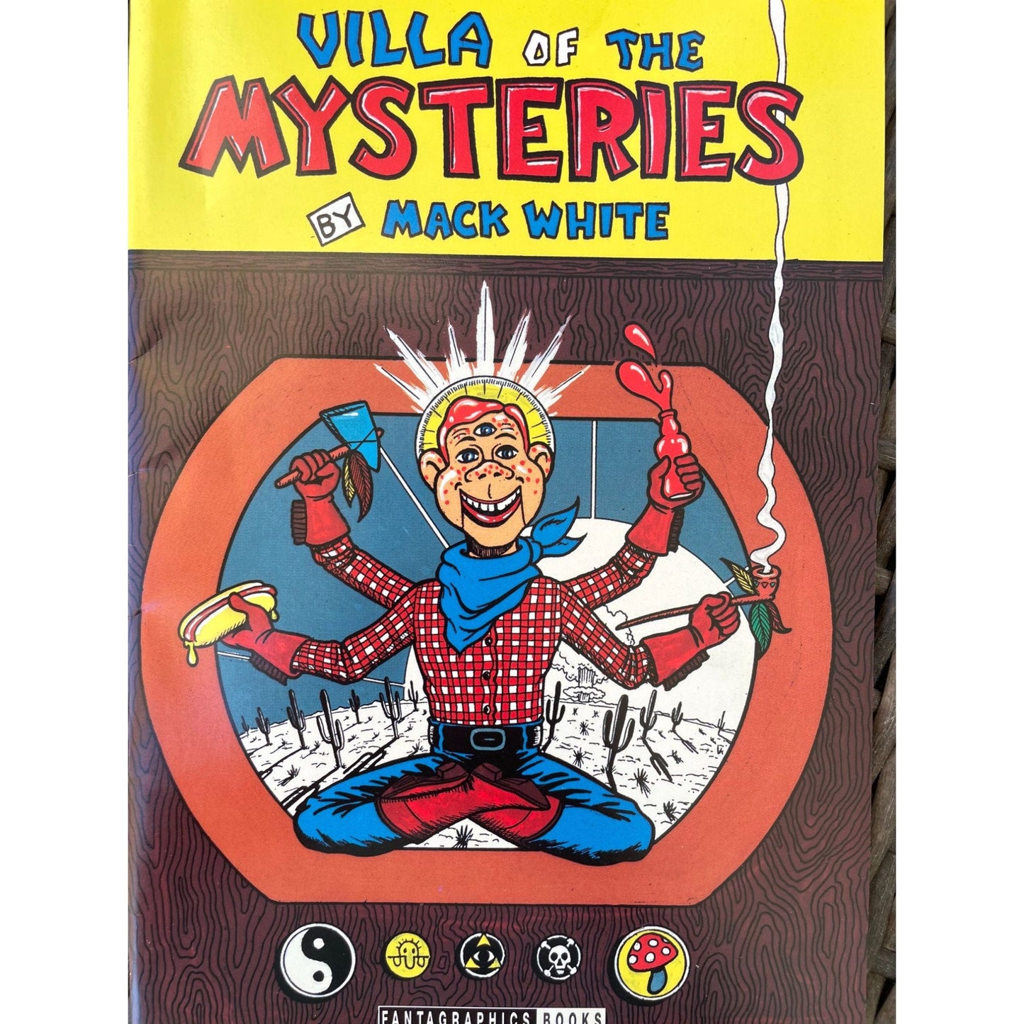 Vintage comic book - Villa of the Mysteries #2 1997 1st Prestige by MACK WHITE Underground Comix - For Mature Readers