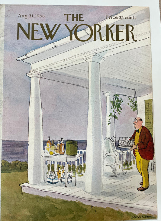 RARE - The NEW YORKER Magazine original cover - August 31, 1968