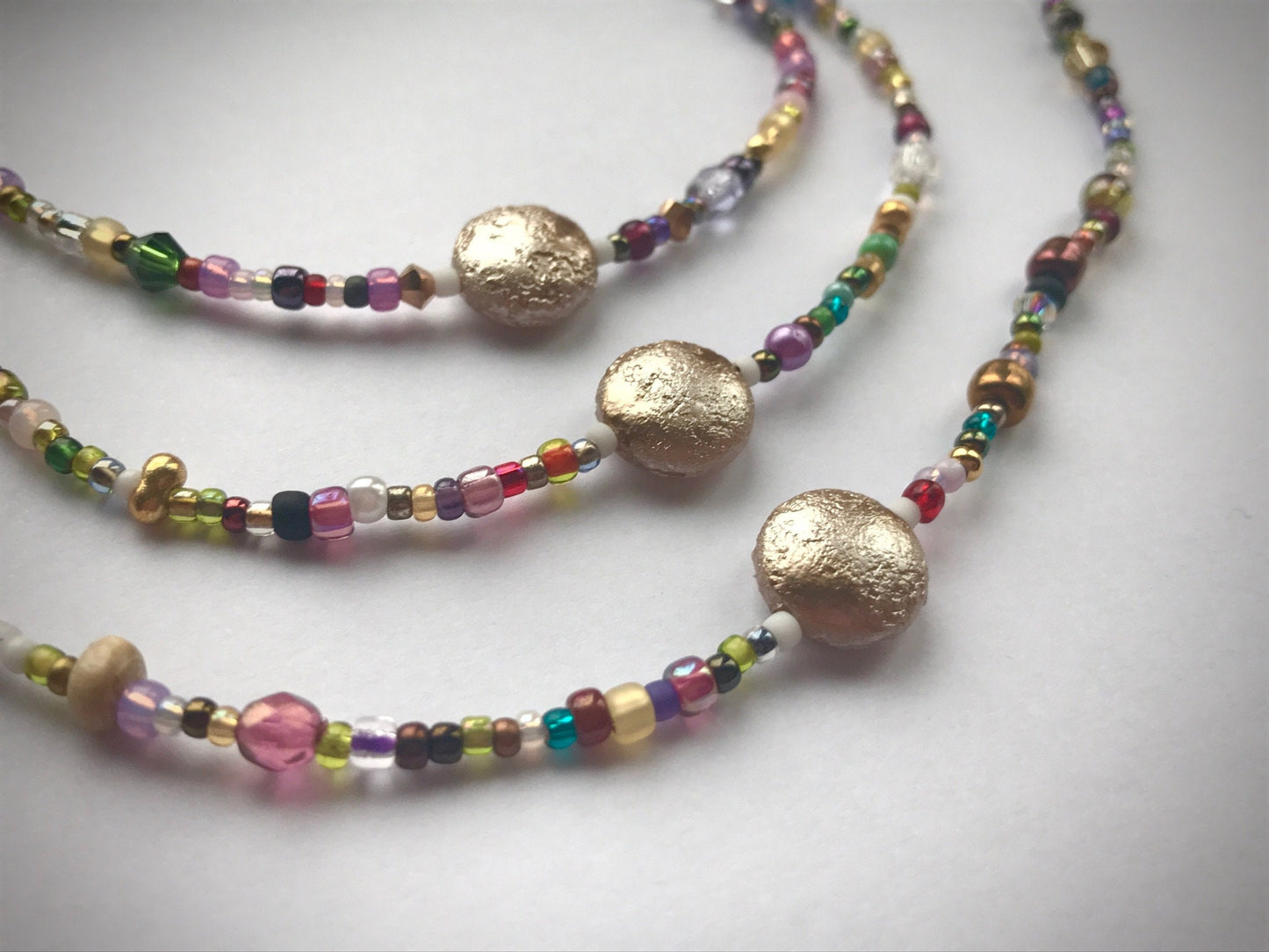 S I M P L I C I T Y Bracelet or Anklet - simple, delicate streamlined seed bead bracelets featuring colors that stir the soul