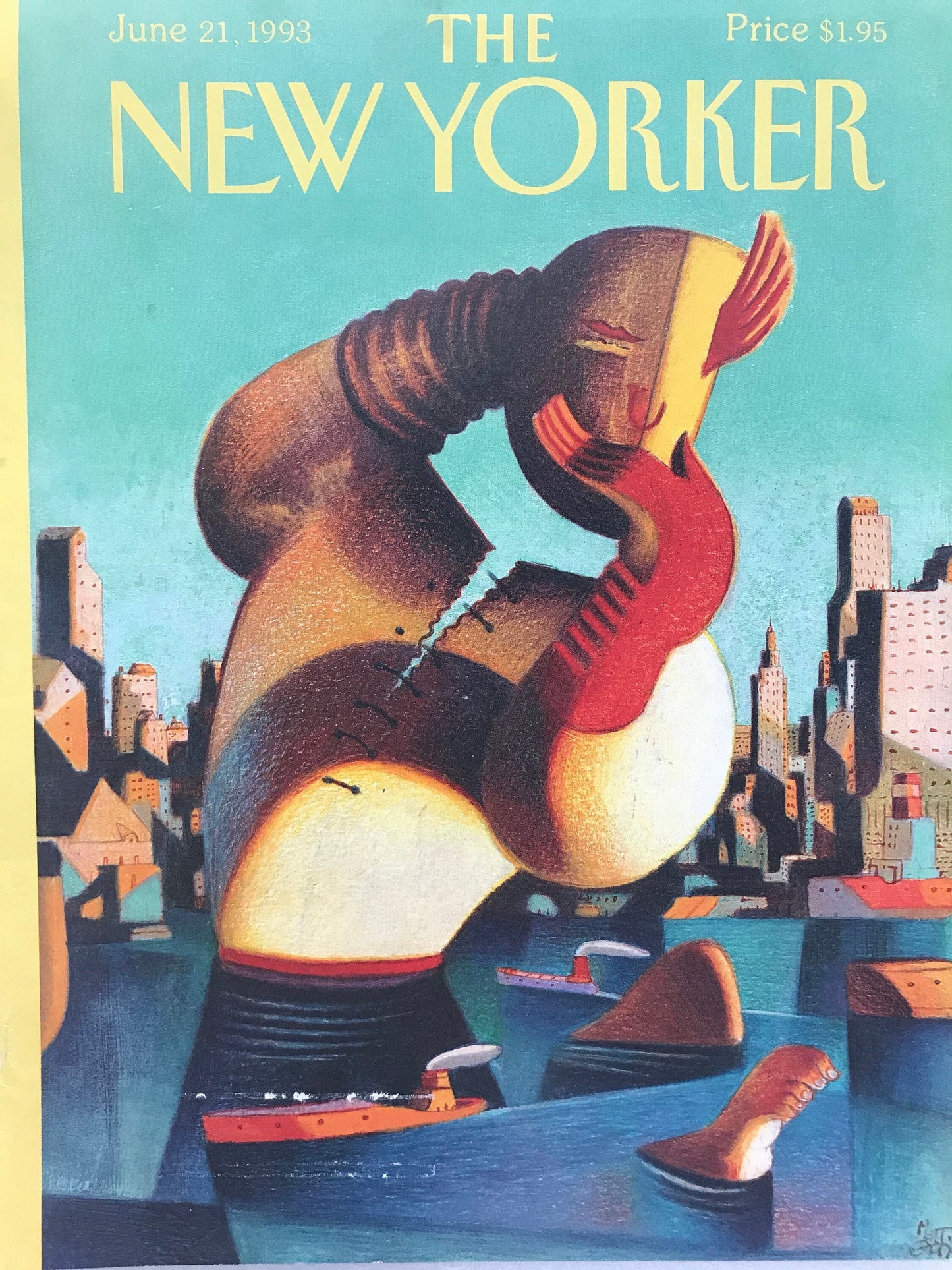 RARE - June 21, 1993 - The NEW YORKER - cover only