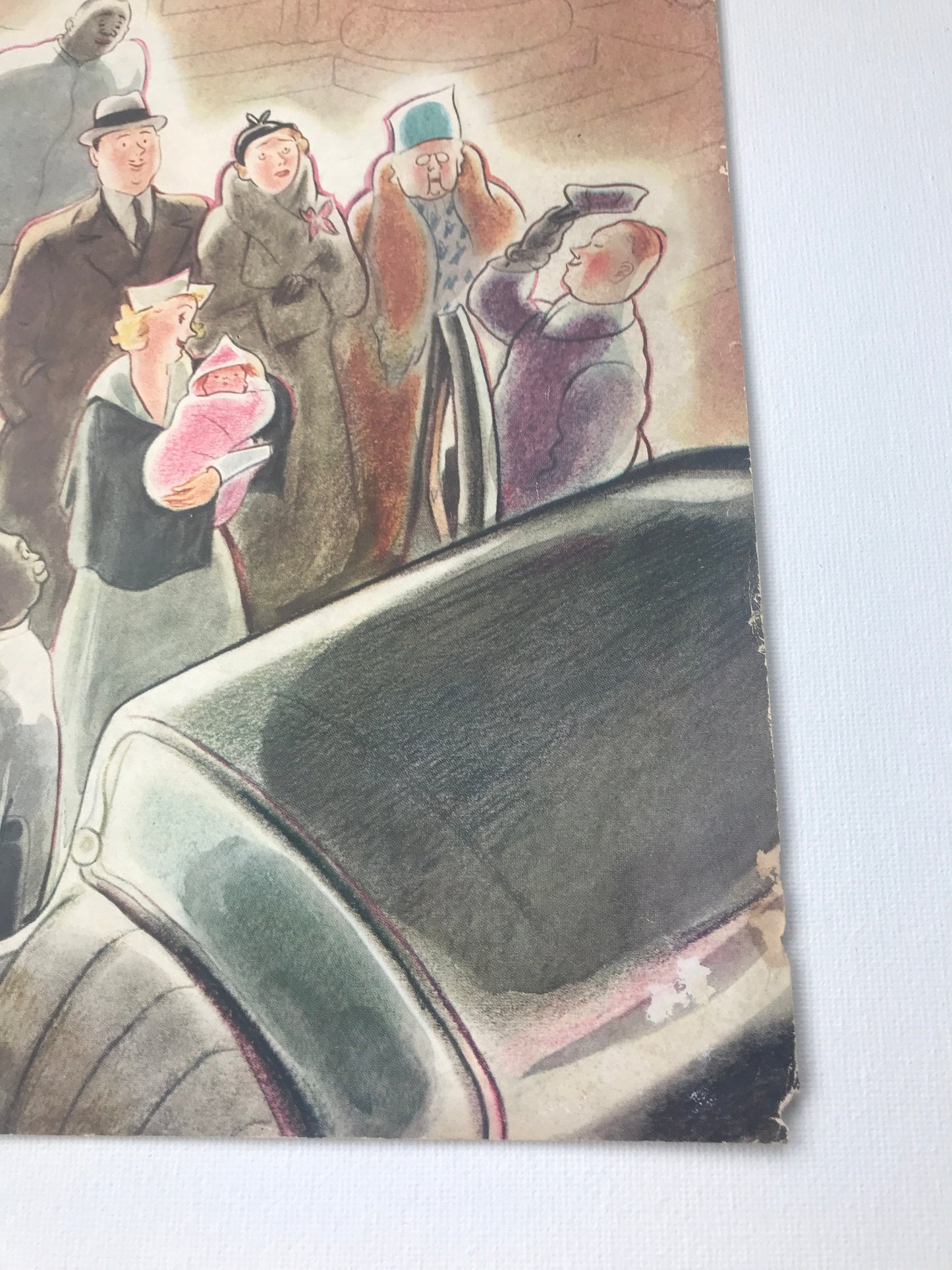 RARE - The NEW YORKER Magazine very rare original cover - November 3, 1934 - Richard Decker