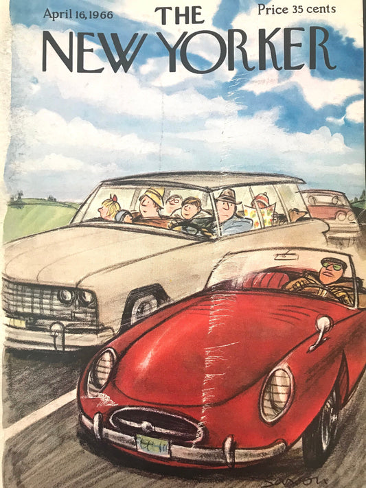 RARE - April 16, 1966 - The NEW YORKER Magazine original cover